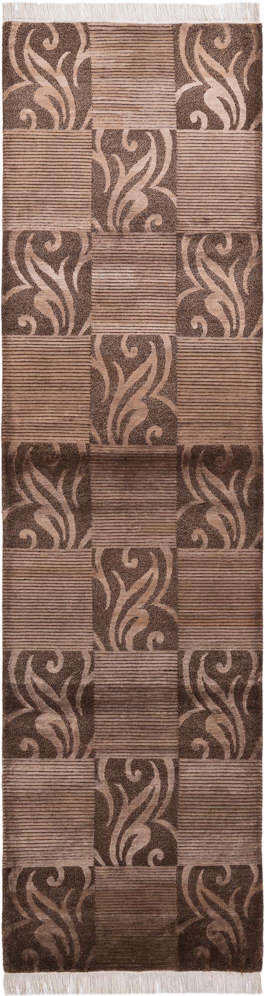 2' 9 x 10' 3 Hand Knotted Darya Wool Runner Rug