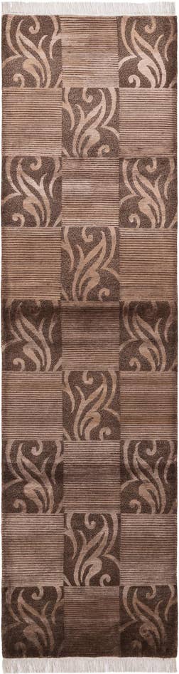 Detail image of 2' 9 x 10' 3 Hand Knotted Darya Wool Runner Rug