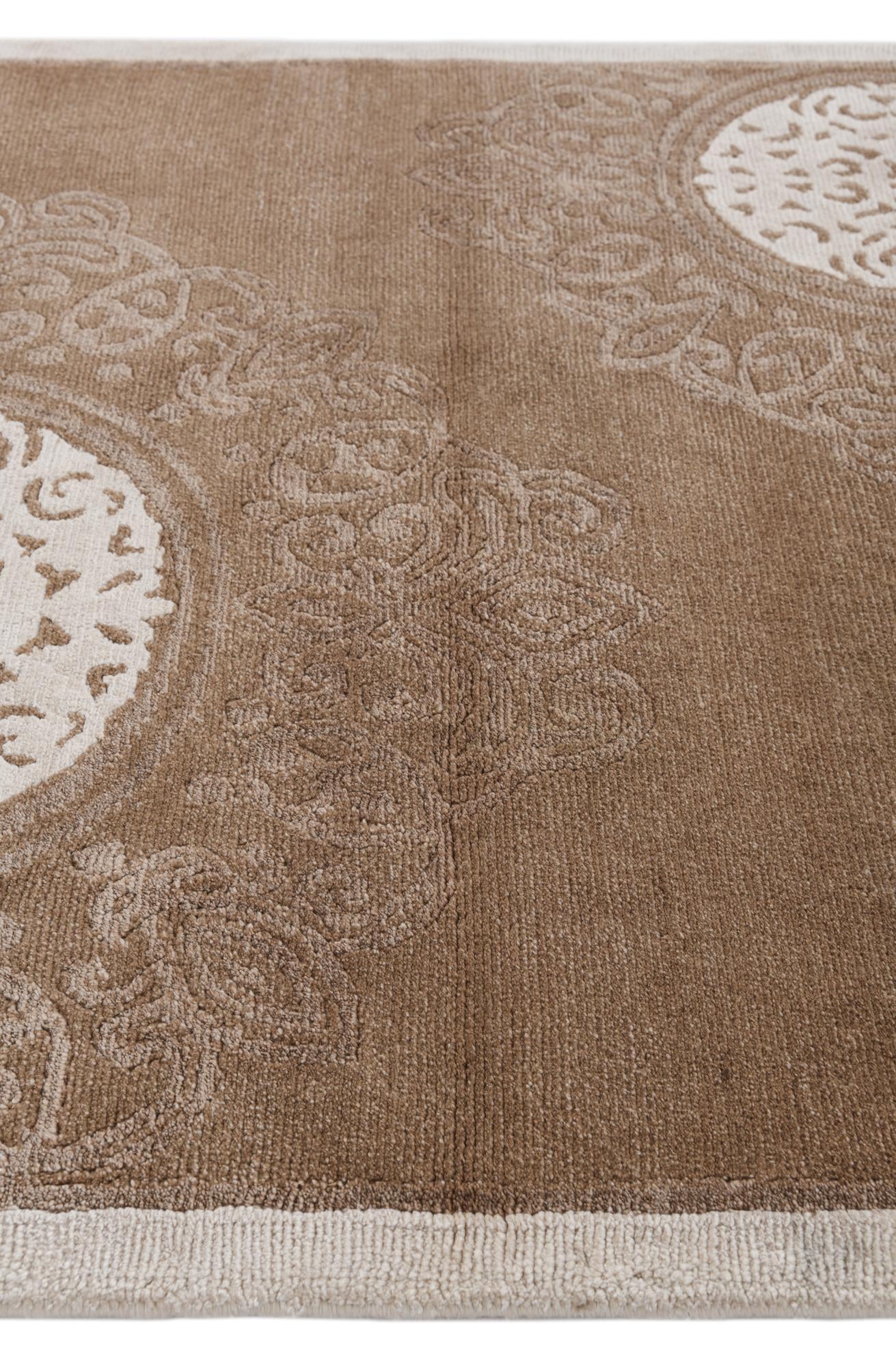 3' x 10' 2 Hand Knotted Darya Wool Runner Rug