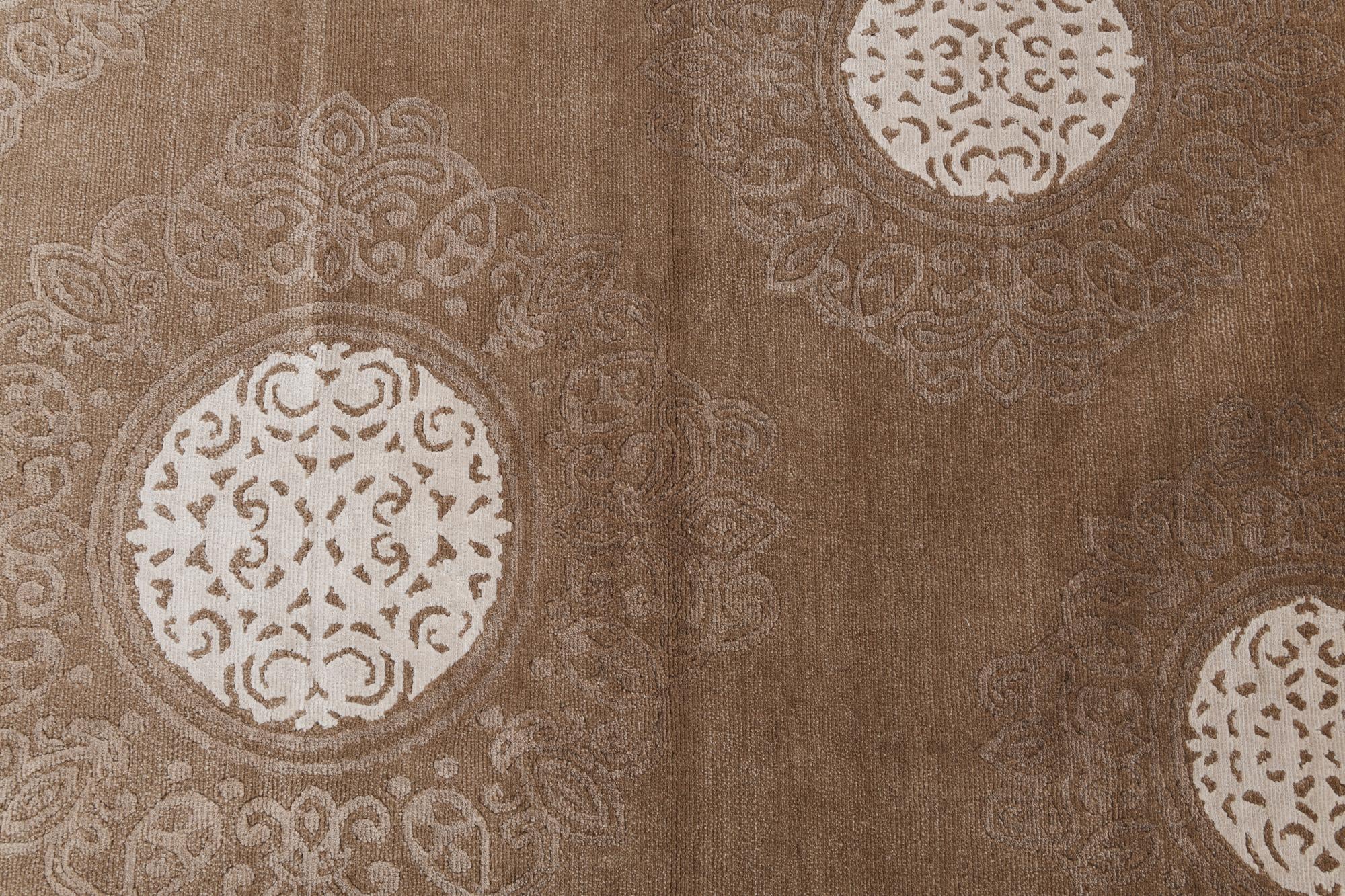 3' x 10' 2 Hand Knotted Darya Wool Runner Rug