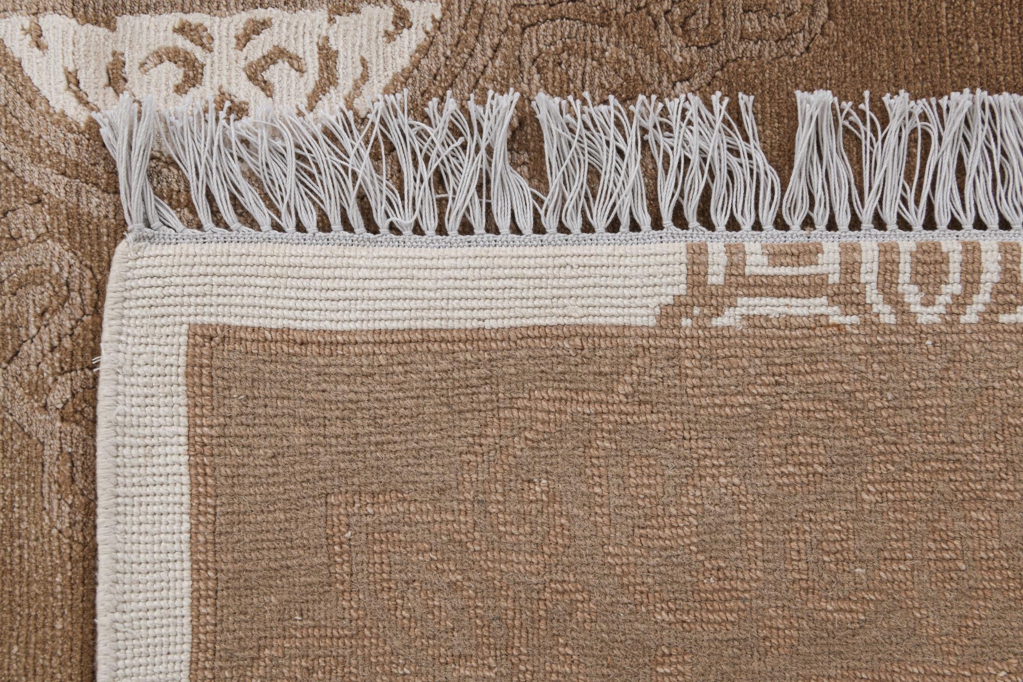 3' x 10' 2 Hand Knotted Darya Wool Runner Rug