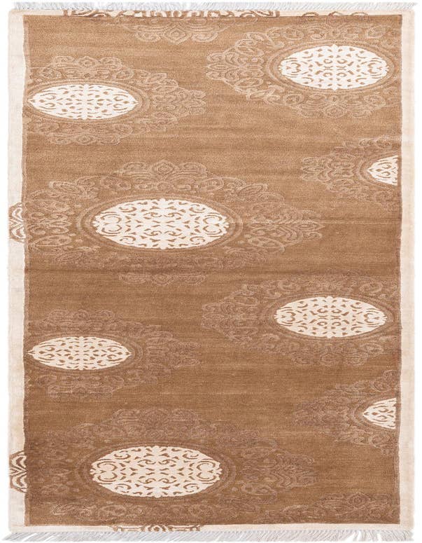 Detail image of 3' x 10' 2 Hand Knotted Darya Wool Runner Rug