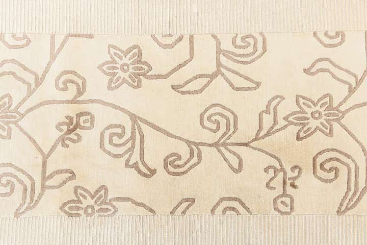 2' 8 x 9' 9 Hand Knotted Darya Wool Runner Rug