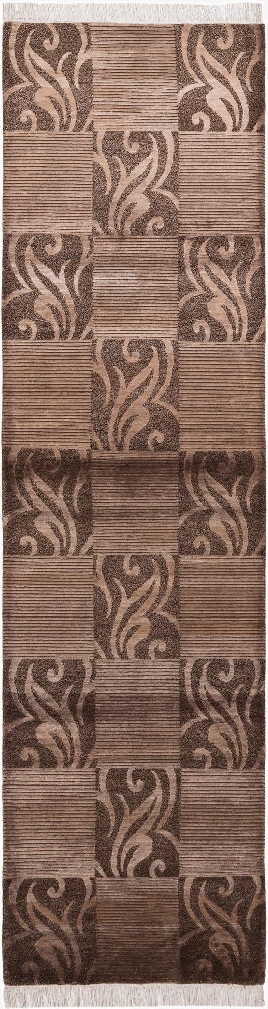 2' 9 x 10' 3  Hand Knotted Darya Wool Runner Rug