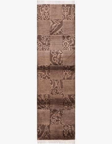 2' 9 x 9' 10 Hand Knotted Darya Wool Runner Rug