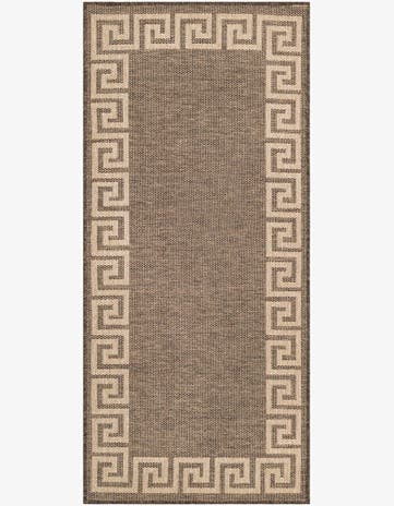 Brown Dunes Runner Rug