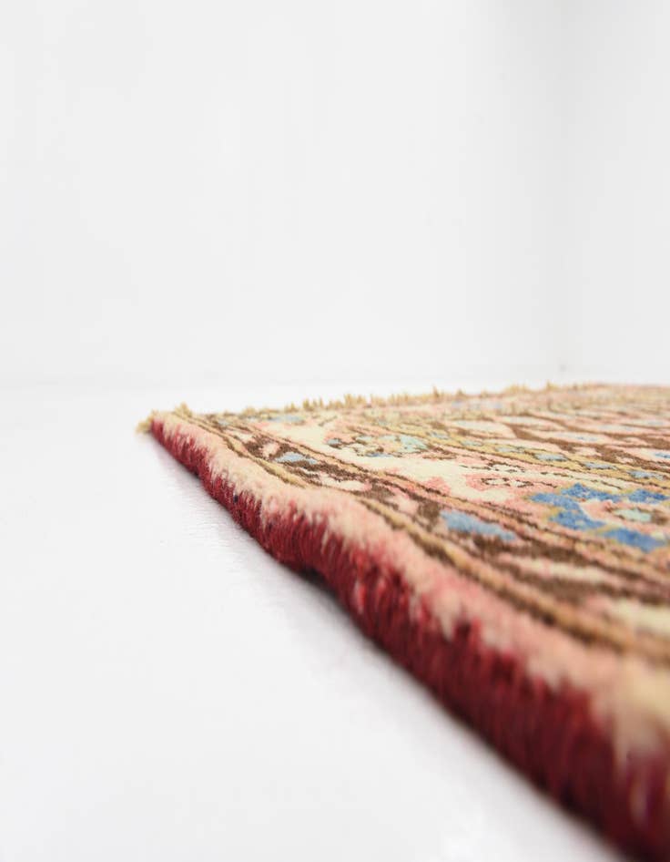 Detail image of 3' 7 x 10' 3  Hand Knotted Farahan Persian Wool Runner Rug