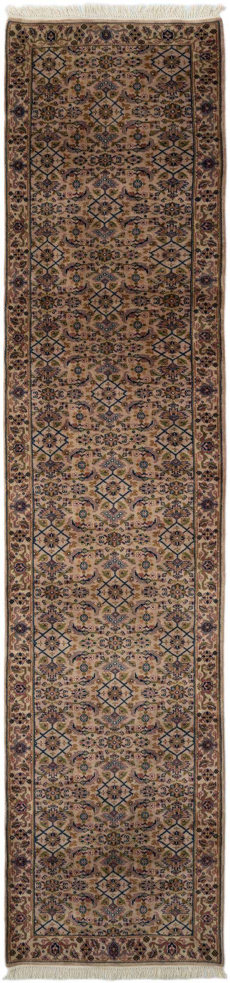 2' 9 x 12' 9 Hand Knotted Farahan Wool Runner Rug
