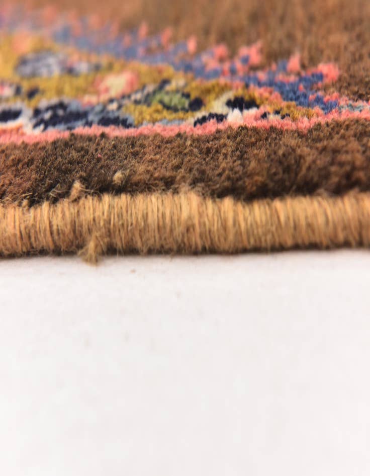 Detail image of 3' 10 x 9' 10  Hand Knotted Farahan Persian Wool Runner Rug