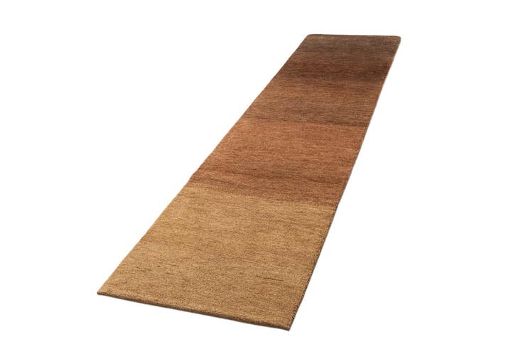 Detail image of 2' 8 x 11' Hand Knotted Gabbeh Wool Runner Rug