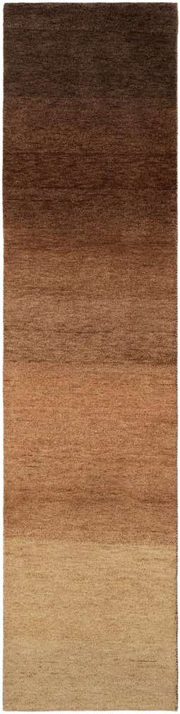 2' 8 x 11' Hand Knotted Gabbeh Wool Runner Rug