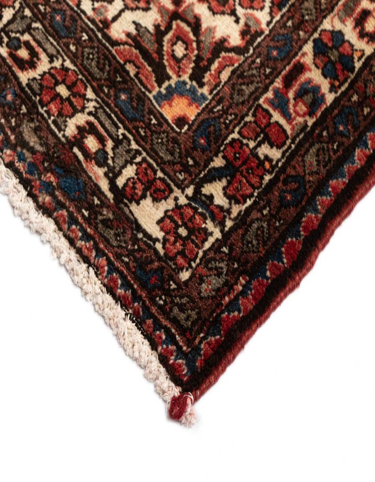 Detail image of 3' 10 x 9' 11 Hamedan Wool Runner Rug