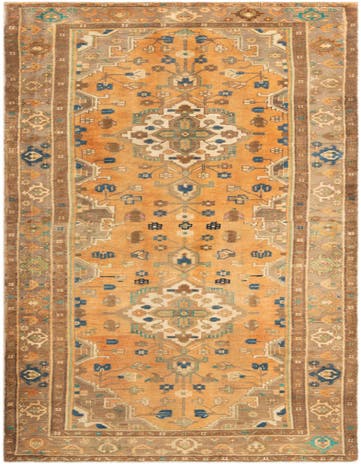 3' 9 x 9' 7 Hamedan Runner Rug