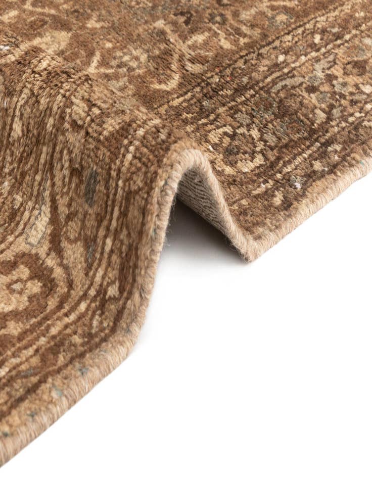 Detail image of 3' 8 x 10' Hamedan Runner Rug