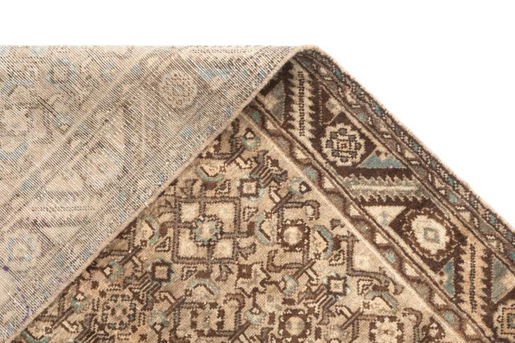 Detail image of 3' 6 x 10' 6 Hamedan Runner Rug