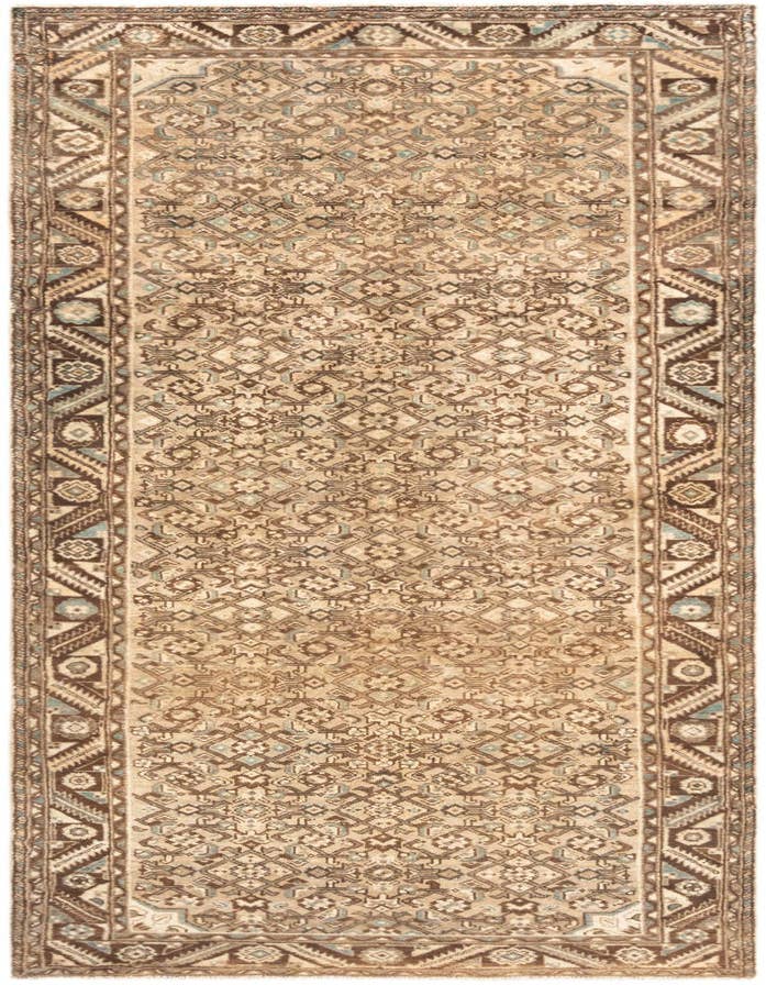 Detail image of 3' 6 x 10' 6 Hamedan Runner Rug