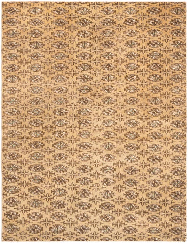Detail image of 3' 8 x 8' Hamedan Runner Rug