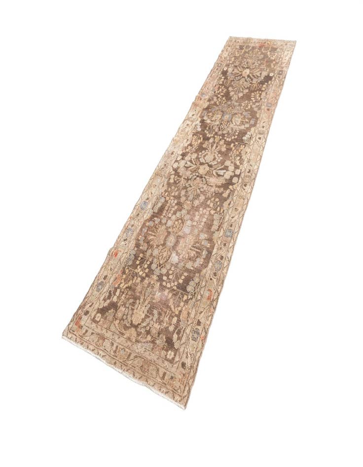 Detail image of 3' 2 x 12' 4 Hamedan Runner Rug