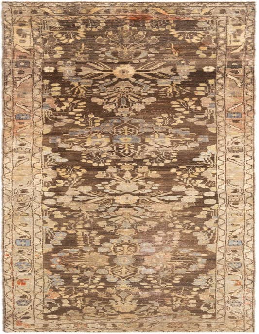 Detail image of 3' 2 x 12' 4 Hamedan Runner Rug