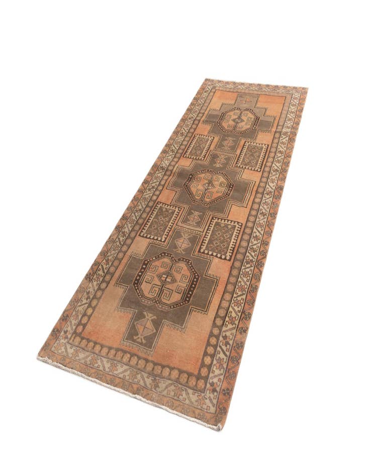 Detail image of 4' 5 x 10' 9 Hamedan Runner Rug