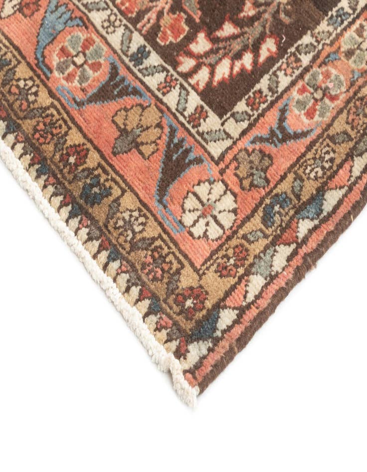 Detail image of 3' 2 x 7' 4 Hamedan Runner Rug