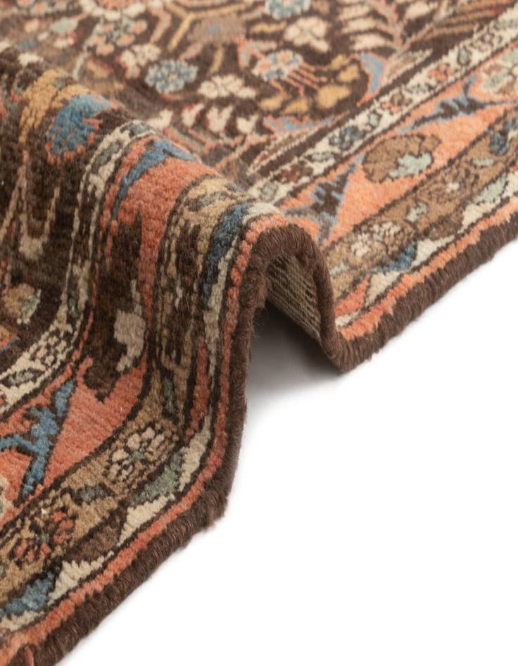Detail image of 3' 2 x 7' 4 Hamedan Runner Rug