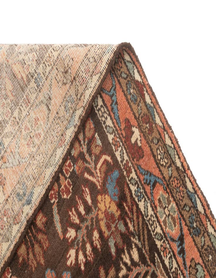 Detail image of 3' 2 x 7' 4 Hamedan Runner Rug