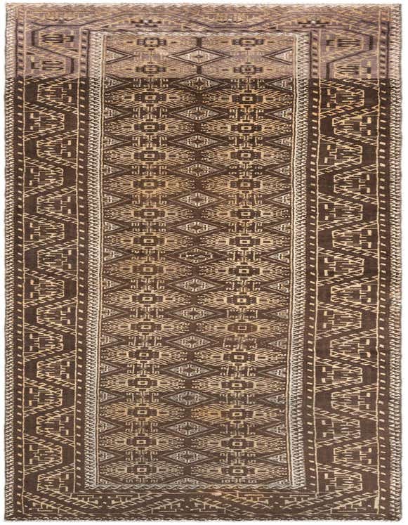 3' 9 x 13' Hamedan Runner Rug