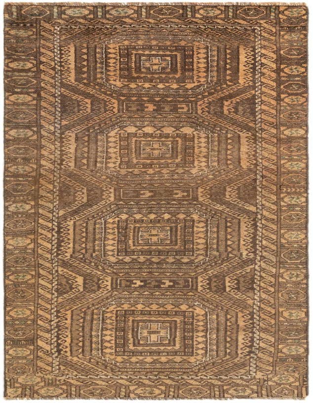 Detail image of 3' 1 x 7' Hamedan Runner Rug