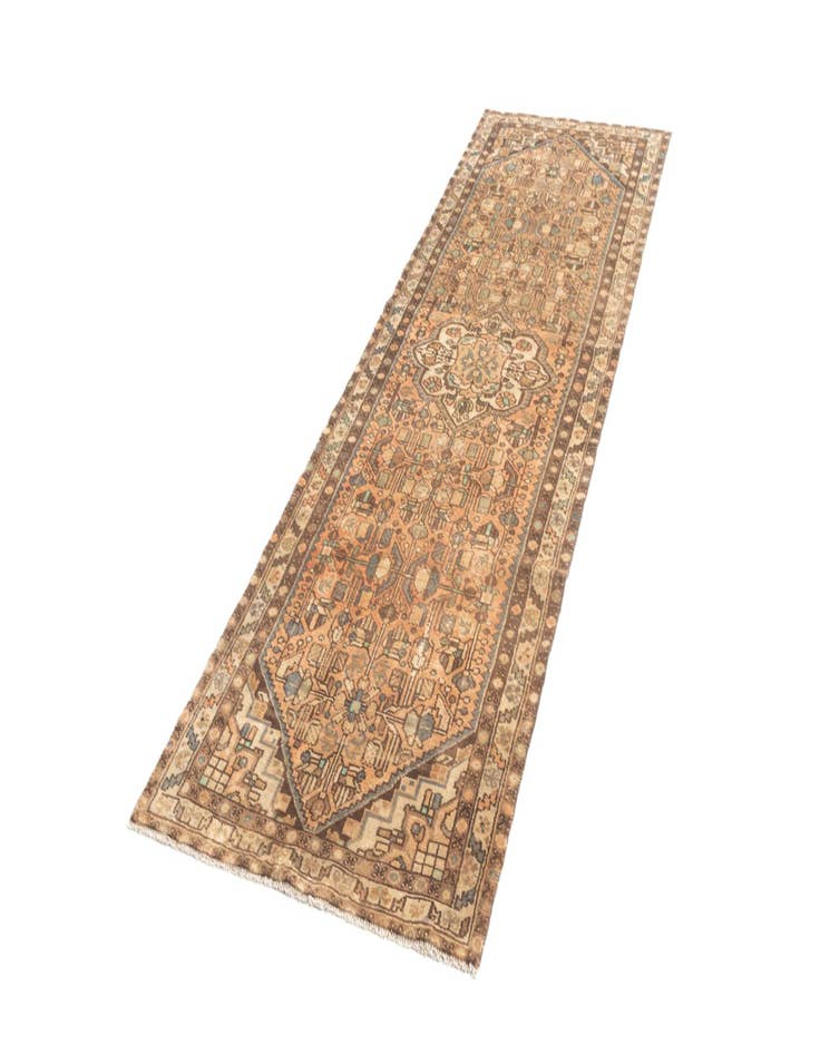 Detail image of 3' 1 x 9' 9 Hamedan Runner Rug