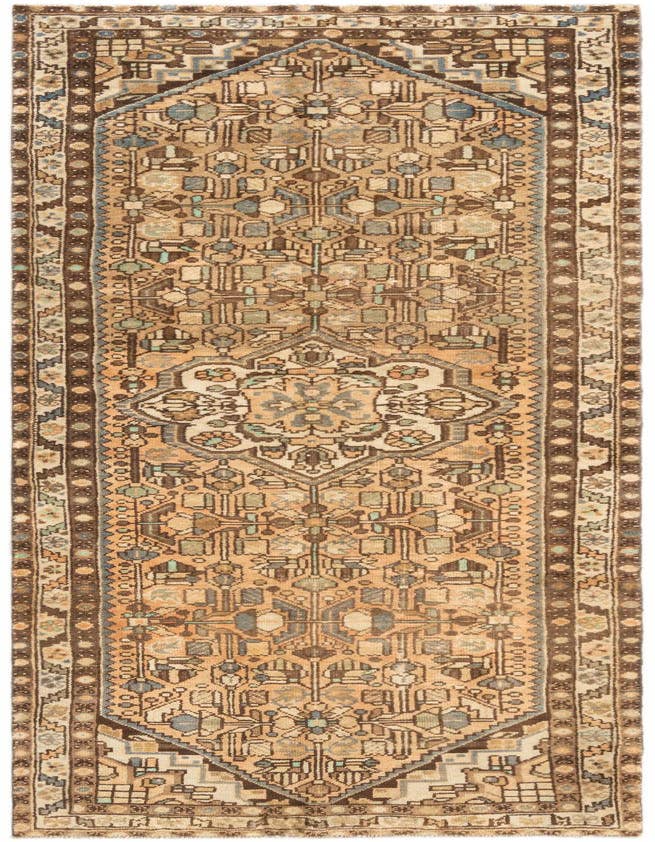 Detail image of 3' 1 x 9' 9 Hamedan Runner Rug