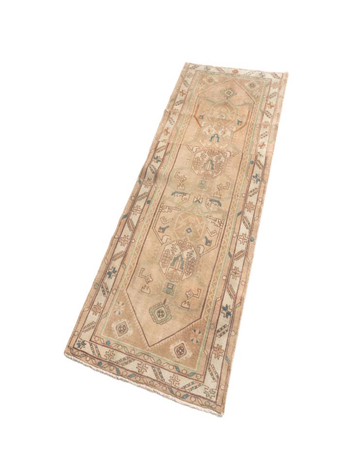 Detail image of 2' 11 x 6' 9 Hamedan Runner Rug