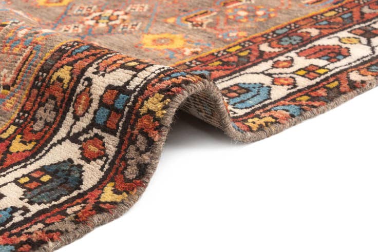 Detail image of 2' 7 x 7' 9 Hamedan Runner Rug