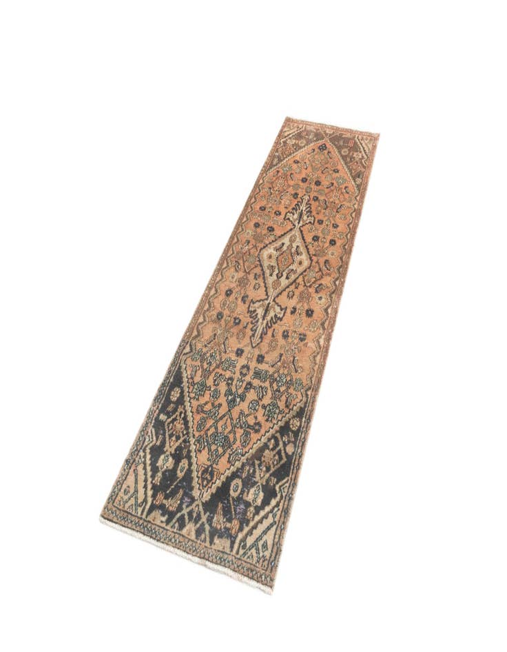 Detail image of 2' 11 x 8' 6 Hamedan Runner Rug