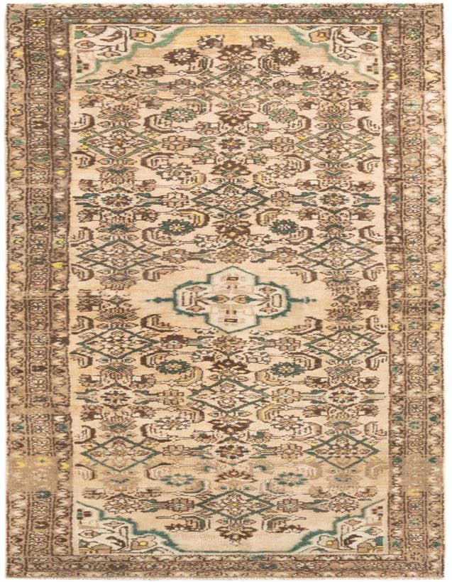 Detail image of 3' 1 x 9' 5 Hamedan Runner Rug