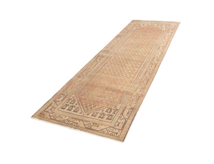 3' 3 x 10' 4 Hamedan Runner Rug