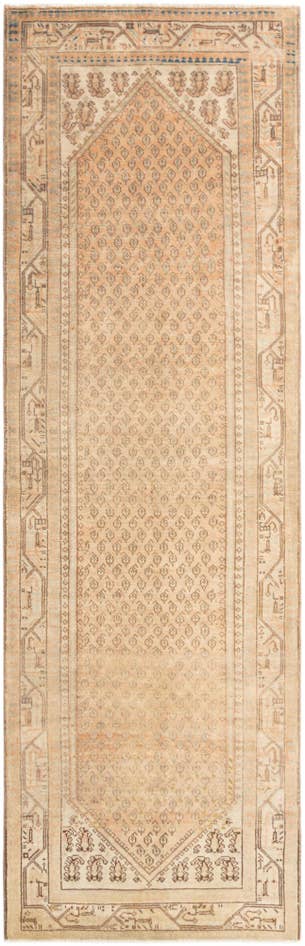 Detail image of 3' 3 x 10' 4 Hamedan Runner Rug
