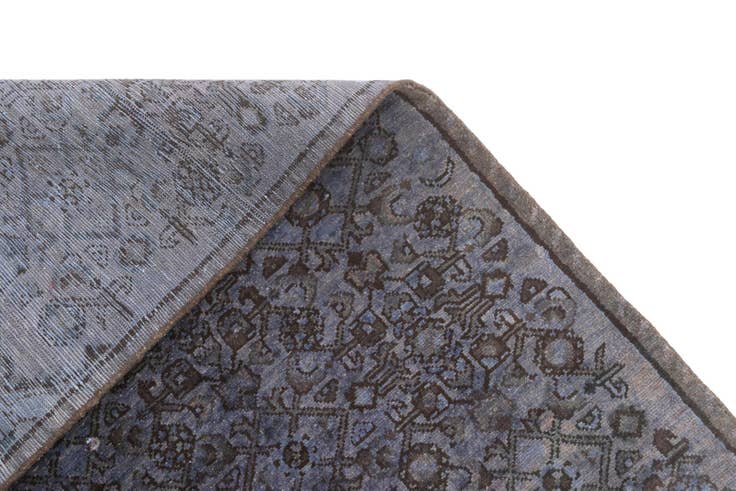 Detail image of 3' 10 x 9' 11 Hamedan Runner Rug