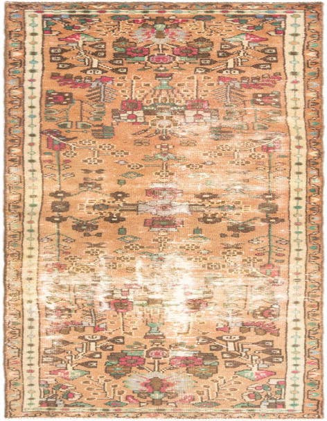 Detail image of 2' 1 x 8' 6 Hamedan Runner Rug