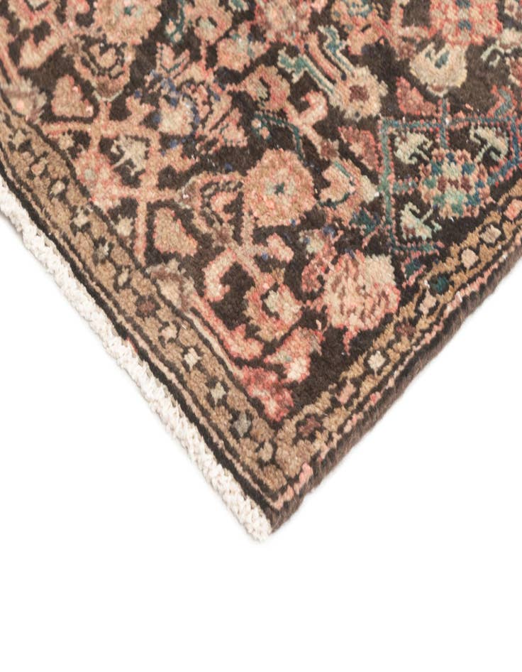 Detail image of 1' 8 x 8' 9 Hamedan Runner Rug