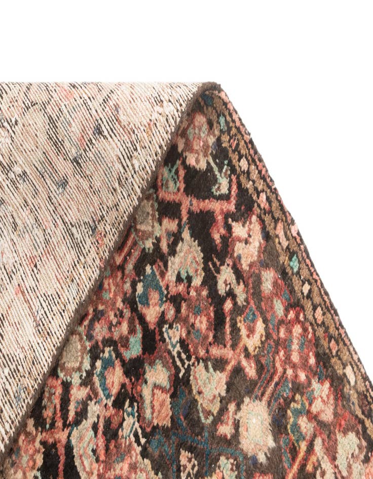 Detail image of 1' 8 x 8' 9 Hamedan Runner Rug