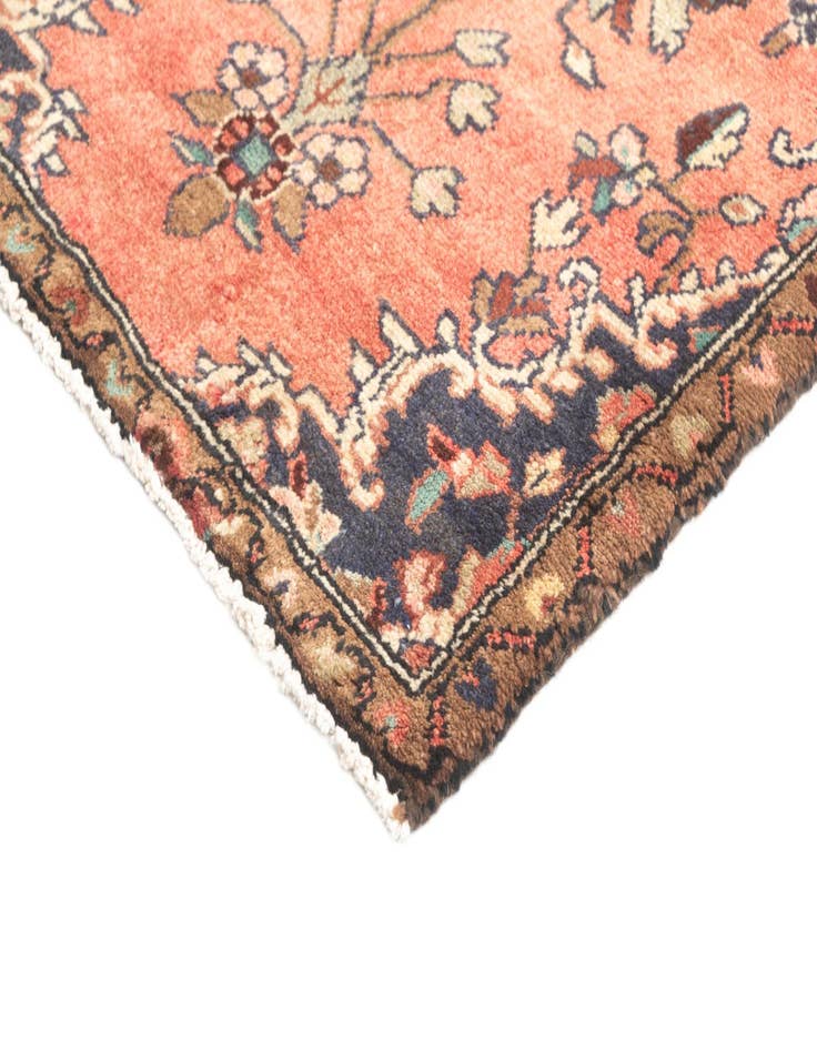 Detail image of 2' 4 x 9' 5 Hamedan Runner Rug