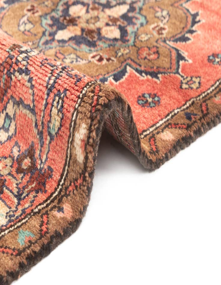 Detail image of 2' 4 x 9' 5 Hamedan Runner Rug
