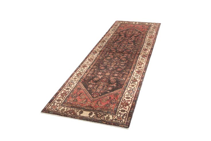 Detail image of 3' 5 x 10' 10 Hamedan Runner Rug