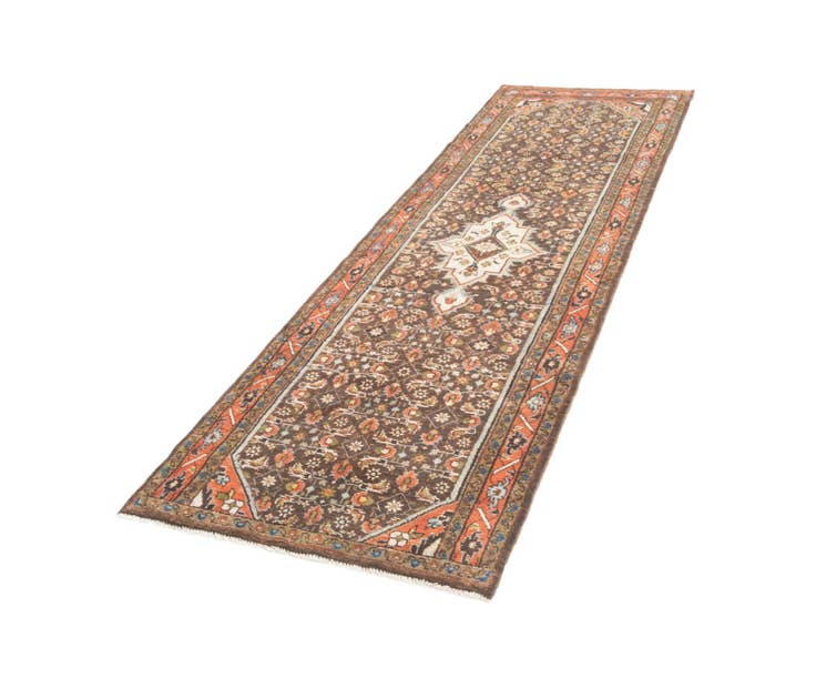 Detail image of 3' 2 x 10' 2 Hamedan Runner Rug