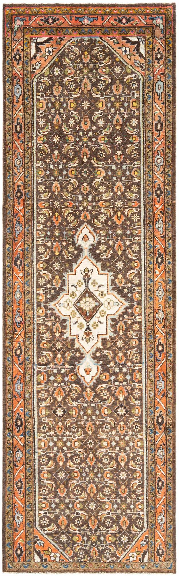 3' 2 x 10' 2 Hamedan Runner Rug