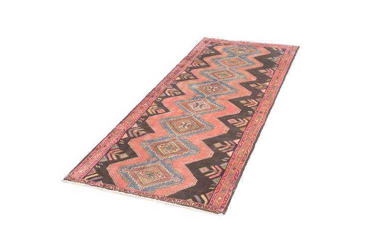 Detail image of 3' 2 x 7' 10 Hamedan Runner Rug