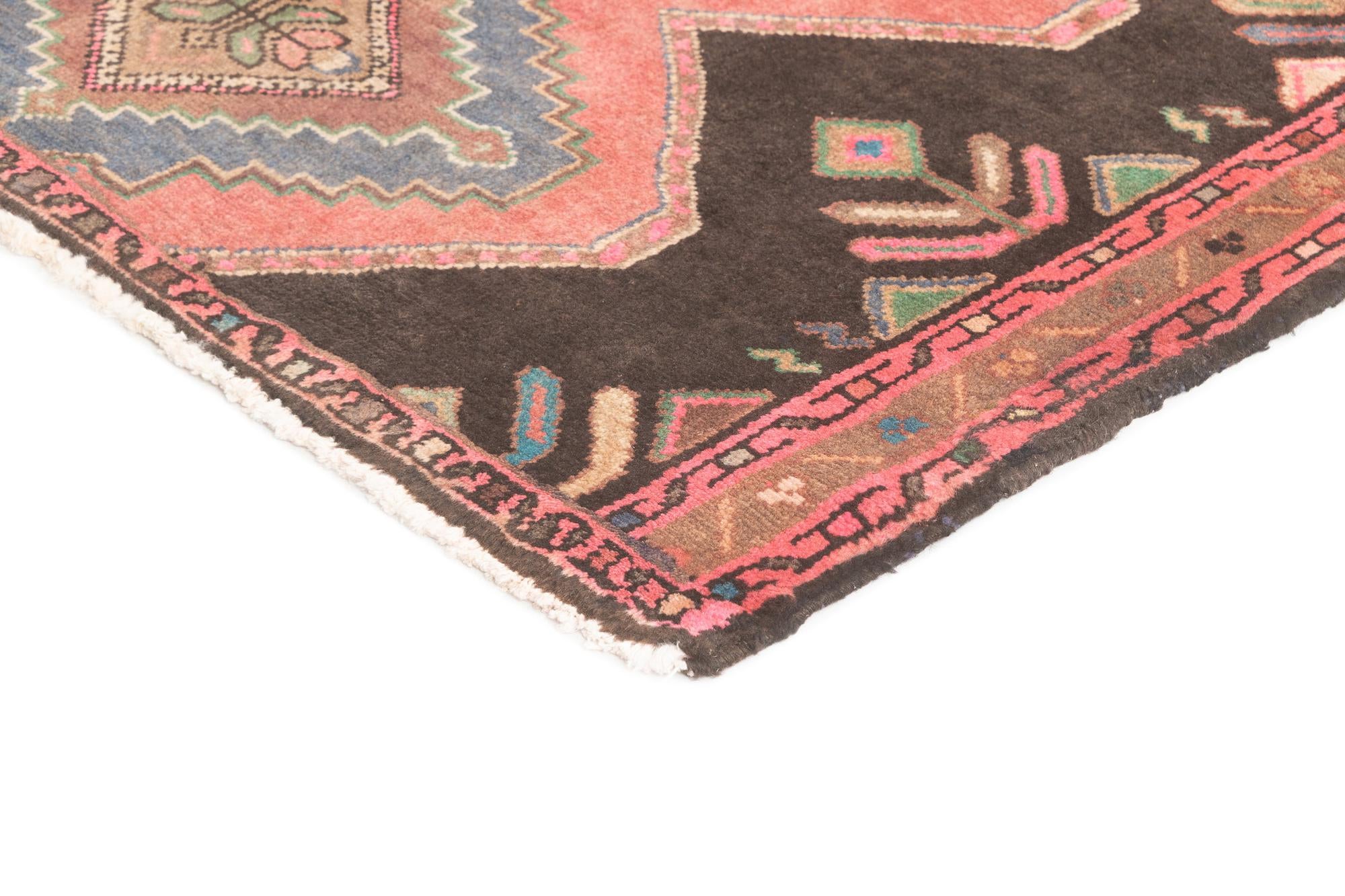 3' 2 x 7' 10 Hamedan Runner Rug