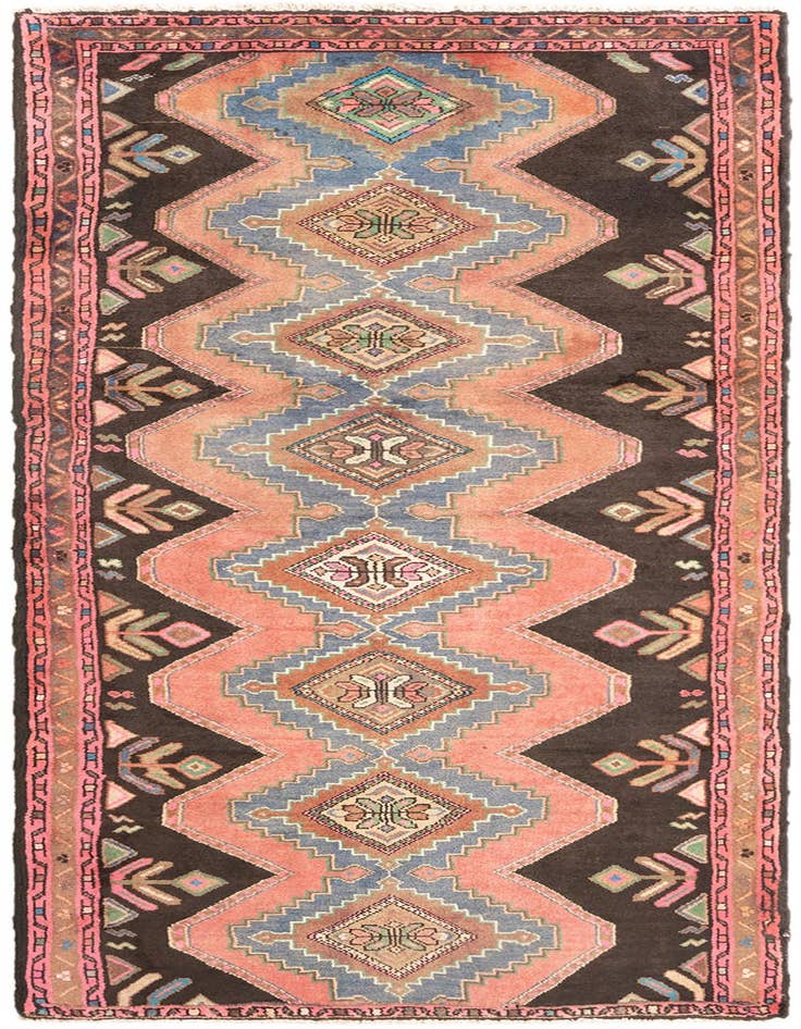 Detail image of 3' 2 x 7' 10 Hamedan Runner Rug