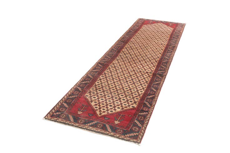 Detail image of 3' 9 x 13' 5 Hamedan Runner Rug